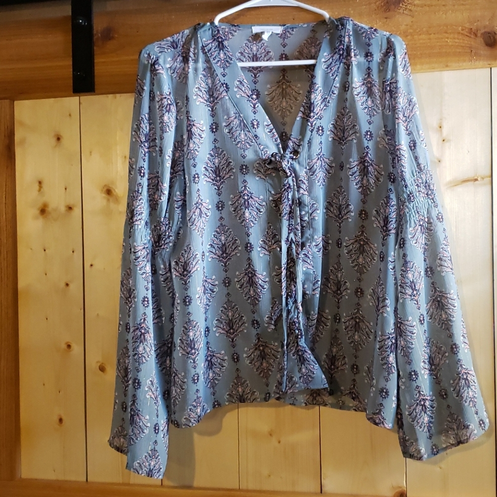 Maurices Sheer blouse